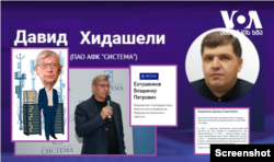 რუსი ოლიგარქის ვლადიმერ ევტუშენკოვის ბიზნესს კონგლომერატ "სისტემაში" დავით ხიდაშელს მნიშვნელოვანი პოსტები ეკავა