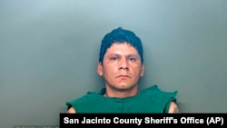 This photo provided by the San Jacinto County Sheriff's Office shows Francisco Oropeza, who is suspected of killing five of his neighbors. (San Jacinto County Sheriff's Office via AP)