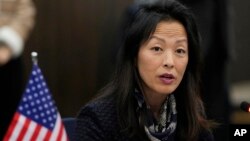 정 박 미 국무부 동아시아태평양 담당 부차관보 겸 대북고위관리 (자료사진)