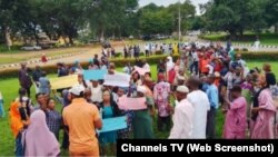 Zanga-zangar mambobin SSANU da NASU a Ilori