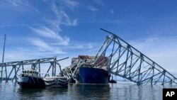 Ֆրենսիս Սքոթ Քի անվան կամուրջը` Բալթիմորում, 03/31/2024 թ.