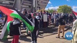 Protests Held in Support of Israelis and Palestinians