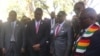 African leaders attending a summit in Victoria Falls