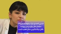  حسین احمدی نیاز: درخواست آمریکا از سازمان ملل برای بررسی پرونده «قتل نیکا شاکرمی» حائز اهمیت است