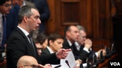 Poslanik Srpske napredne stranke Vladimir Orlić (foto: Fonet / Aleksandar Barda)