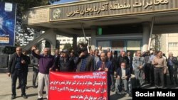 اعتراضات بازنشستگان مخابرات، آذربایجان غربی، دوشنبه اول آبان ۱۴۰۲