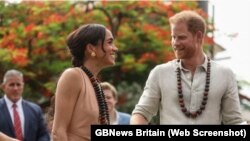 Yarima Harry da mai dakinsa Gimbiya Meghan