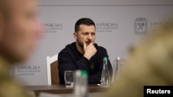 UKRAINE-CRISIS/KHARKIV-ZELENSKIY