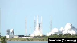 Indonesia berhasil meluncurkan Satelit Republik Indonesia (SATRIA) 1 dari Cape Canaveral, Florida, AS, Minggu (18/6). (Foto: Courtesy/Humas Kominfo)