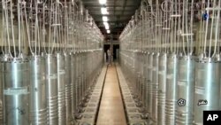 이란 나탄즈의 핵시설 내부 모습. (자료화면)