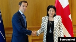 ნატოს გენმდივნის სპეცწარმომადგენელი ხავიერ კოლომინა მიიღო პრეზიდენტმა, პრემიერთან შეხვედრა კი არ შედგა