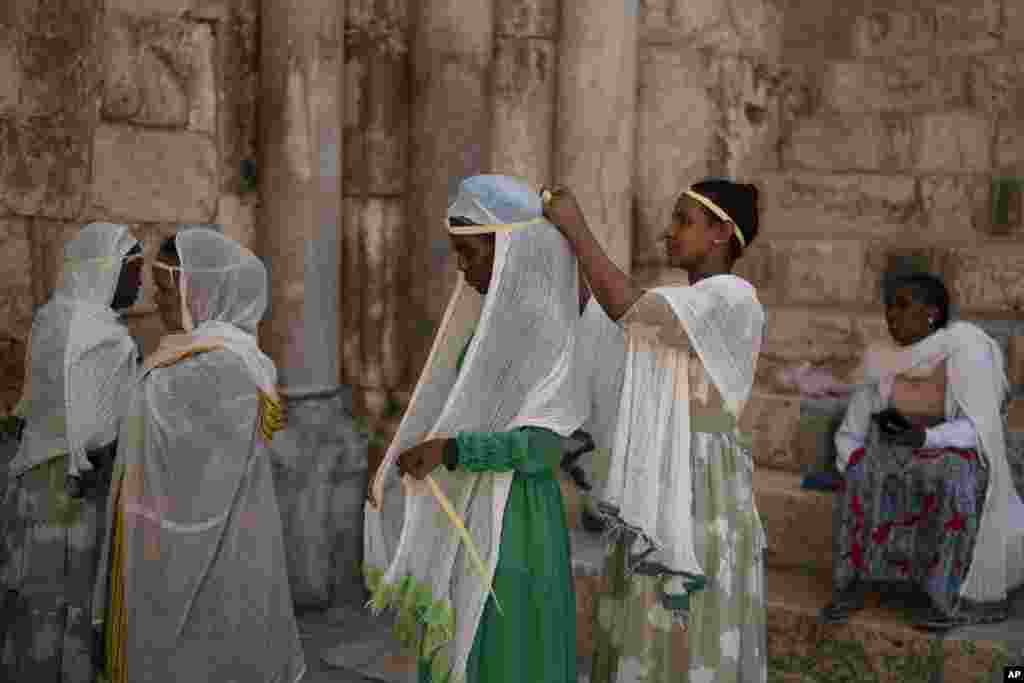 የኢትዮጵያ ኦርቶዶክስ ተዋሕዶ ቤተ ክርስቲያን ምእመናን&nbsp;የሆሳዕናን በዓል በእየሩሳሌም አክብረዋል፡፡