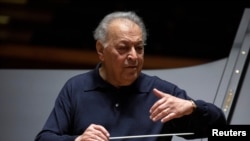 Arhiva - Dirigent Zubin Mehta u Telavivu, 18. oktobra 2019.