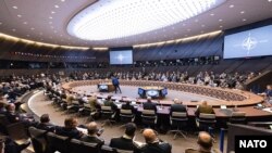 북대서양조약기구(NATO∙나토) 회원국 군사위원회 국방장관 회의. (자료화면)
