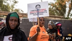 Masu zanga zangar yaki da kaciya