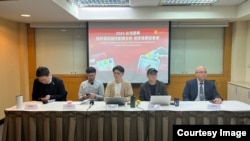 台湾民主实验室发布分析报告举行记者会。