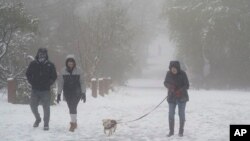 People visit Mount Diablo State Park in Walnut Creek, California, Feb. 27, 2023. 