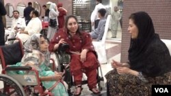 د ډیوه خبریاله سعدیه قاسم شاه له مریم جهانګیر او حاجره عنبرین سره.