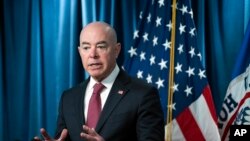 알레한드로 마요르카스 미국 국토안보부 장관 (자료사진)