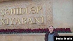 Abdullah Vahidi (Şəkil Araz News Telegram kanalından götürülüb.)