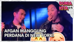Dunia Kita "Our World, My Story": Konser Perdana Afgan di New York!