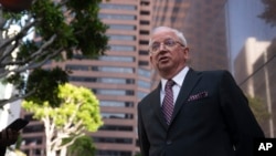 지난 2020년 미국 대통령 선거에서 조지아주 투표 결과를 뒤집으려 시도한 혐의로 기소된 존 이스트먼 변호사 (자료사진) 