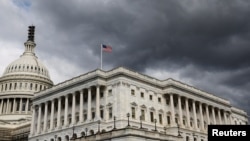 A cloud hangs over the U.S. House of Representatives as Republicans decide their next steps after U.S. Representative Jim Jordan (R-OH) failed the first vote for House Speaker at the U.S. Capitol in Washington, Oct. 17, 2023. 