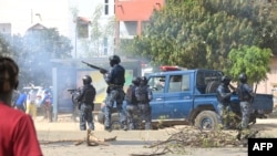 Des gendarmes sénégalais.