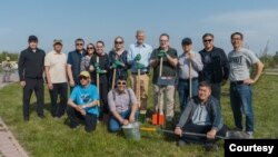 AQSh delegatsiyasi Bishkekda daraxt ekdi, 21-22-aprel, 2024 