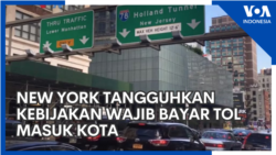 New York Tangguhkan Kebijakan Bayar Tol Masuk Kota
