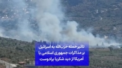 تاثیر حمله حزب‌الله به اسرائیل بر مذاکرات جمهوری اسلامی با آمریکا از دید شکریا برادوست