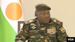 
Shugaban majalissar sojojin juyin mulkin jamhuriyar Nijer Janar Abdourahamane Tchinai