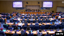 뉴욕 유엔본부에서 유엔총회 제1위원회 일반 토의가 열리고 있다.