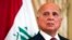 FILE - Iraqi Foreign Minister Fuad Hussein is pictured at the State Department in Washington, July 23, 2021.