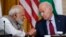 President Joe Biden speaks with India's Prime Minister Narendra Modi during a meeting with American and Indian business leaders in the East Room of the White House, June 23, 2023, in Washington.