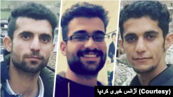 سعید دادگر (راست)، یاسر صابری، و محسن دادگر