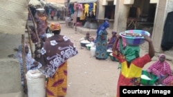 Le marché de Dire, dans la région de Tombouctou, au nord du Mali.