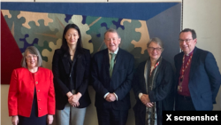 영국 의회 내 '북한 문제에 관한 초당파 의원 모임(APPG-NK)'은 소속 의원들이 줄리 터너 미 국무부 북한인권특사와 만났다며 X(구 트위터)에 사진을 올렸다. 사진 = APPG North Korea / X.