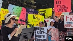 미국의 시민사회단체들과 탈북민들이 결성한 ‘2600명 탈북민강제북송반대 미국 시민 연합’이 지난해 8월 워싱턴의 중국대사관 앞에서 강제북송 중단을 요구하는 집회를 열었다.