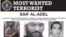 A detail from the FBI poster offering a $10 million reward for information leading to the capture or conviction of Saif al-Adel. A new U.N. report says al-Adel is the 'new de facto leader' of al-Qaida. 