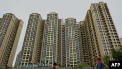 中国恒大在北京开发的一处楼盘。（2022年7月28日）