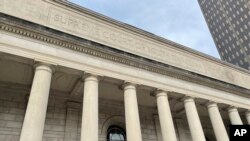 FILE - The exterior of the South Carolina Supreme Court building in Columbia, S.C. is shown, Jan. 18, 2023.