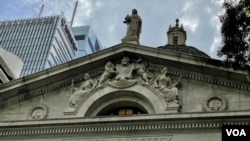 香港终审法院驳回26岁大学生吕世瑜针对《港区国安法》刑罚分级制的终极上诉。 (美国之音汤惠芸)