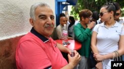 FILE - Journalist Zeid El-Heni is seen in Tunis, June 22, 2023. El-Heni faces a court hearing on Jan. 10, 2024, on charges of "defaming others on social media."