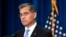 FILE - Health and Human Services Secretary Xavier Becerra speaks at a news conference, Oct. 18, 2022, in Washington. The Biden administration said Feb. 27, 2023, that it would crack down on the exploitation of migrant children in the labor force.