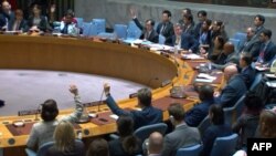 유엔 안보리가 지난달 28일 전체회의를 열고 대북제재위원회 산하 전문가패널의 임기를 내년 4월까지 1년 연장하는 내용의 결의안을 표결에 부쳤지만, 상임이사국인 러시아의 거부권 행사로 결의안은 부결됐다.