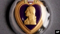 퍼플하트 훈장.