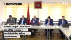 Sudski savjet Crne Gore o stanju u pravosuđu