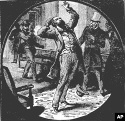 Dana 2. jula 1881. godine, predsjednik James A. Garfield je ležerno šetao prostorijom za prijem na željezničkoj stanici u Washingtonu, D.C., kao što je prikazano na ovoj nedatiranoj fotografiji crteža koji je napravio nepoznati umjetnik.