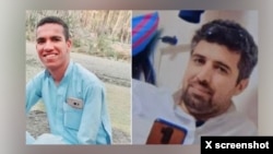 سعید بلوچ و محمد پیرایش بلاگرهای بازداشت شده بلوچ